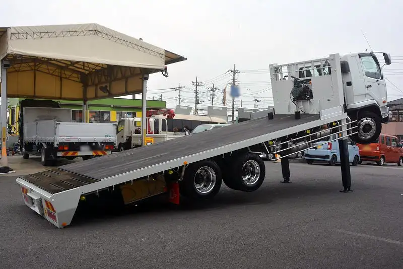 三菱 ファイター 中型/増トン 車両重機運搬 ラジコン ウインチの中古トラック画像4