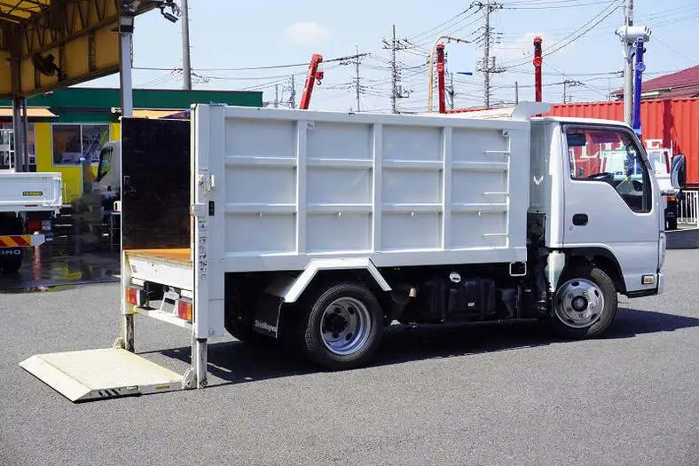 いすゞ エルフ 小型 ダンプ 土砂禁 強化の中古トラック画像4