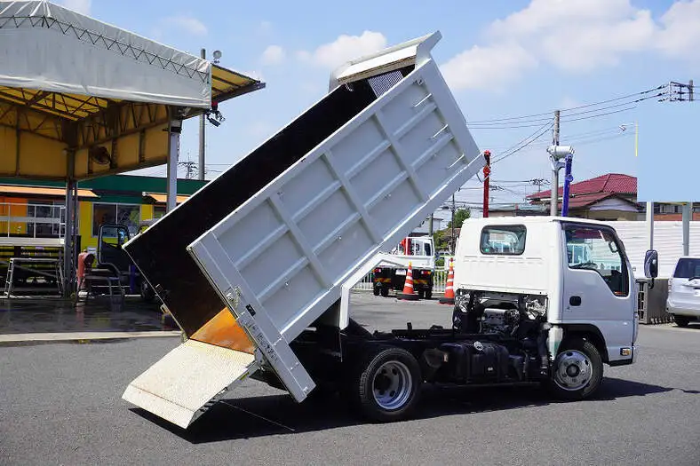 いすゞ エルフ 小型 ダンプ 土砂禁 強化の中古トラック画像5