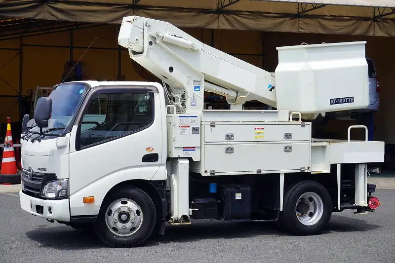 日野 デュトロ 小型 高所・建柱車 高所作業車 電工仕様 の中古トラック【車両No.147287】