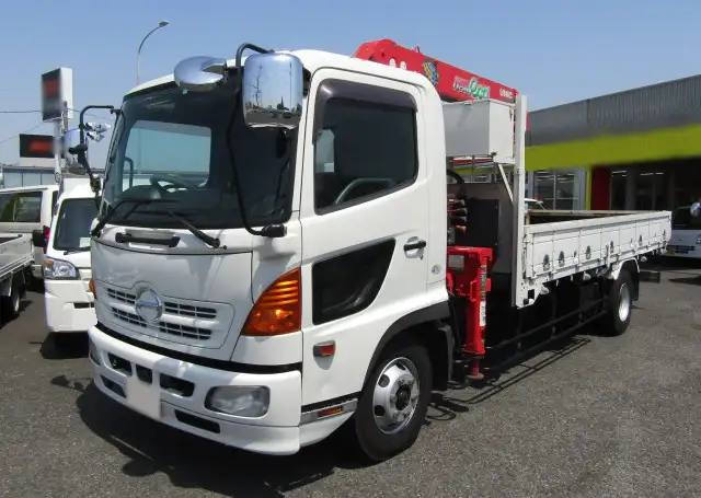 日野 レンジャー 中型/増トン クレーン付 3段 ラジコンの中古トラック画像1