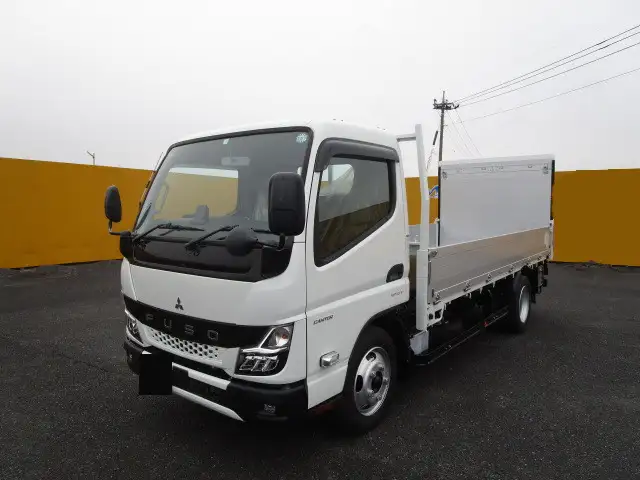 三菱 キャンター 小型 平ボディ パワーゲート アルミブロック の中古トラック【車両No.147317】