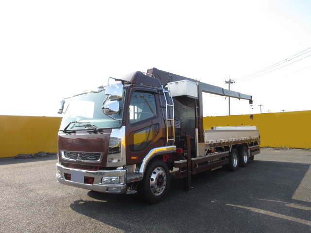 三菱 ファイター 中型/増トン クレーン付 ワイド QDG-FQ62F
