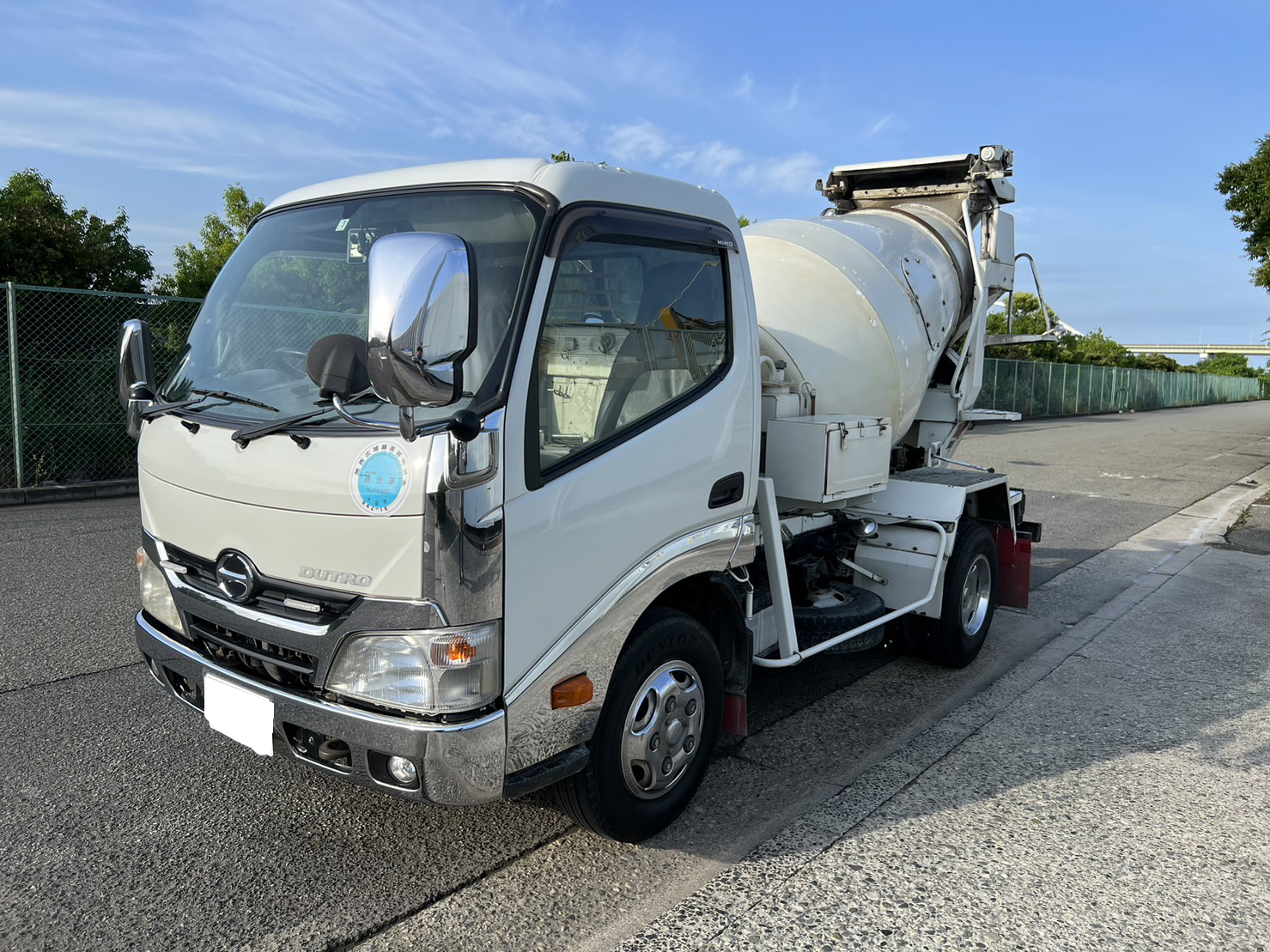 日野 デュトロ 小型 ミキサー・ポンプ ミキサー車 SKG-XZU600E