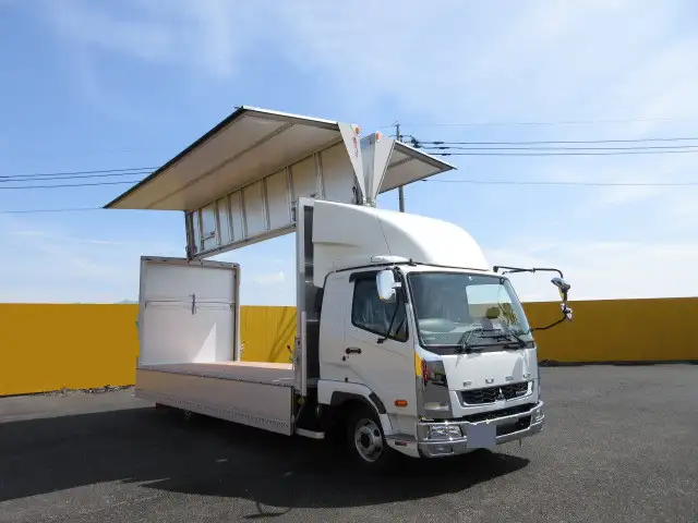 三菱 ファイター 中型/増トン ウイング パワーゲート エアサスの中古トラック画像2
