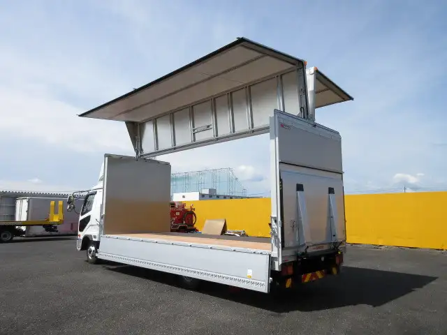 三菱 ファイター 中型/増トン ウイング パワーゲート エアサスの中古トラック画像6