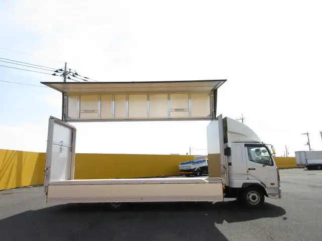 三菱 ファイター 中型/増トン ウイング パワーゲート エアサスの中古トラック画像3