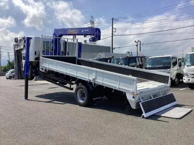 日野 レンジャー 中型/増トン 車両重機運搬 4段クレーン ラジコンの中古トラック画像6