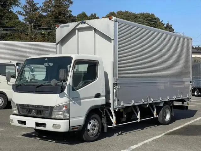 三菱 キャンター 小型 ウイング PDG-FE82D H19の中古トラック画像1