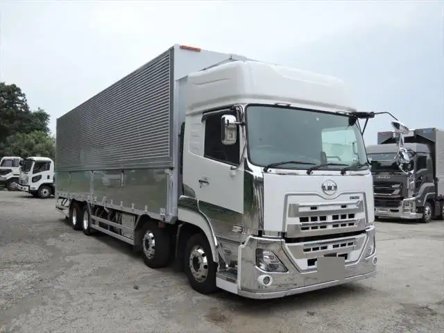 日産UD クオン 大型 ウイング パワーゲート ハイルーフの中古トラック画像2