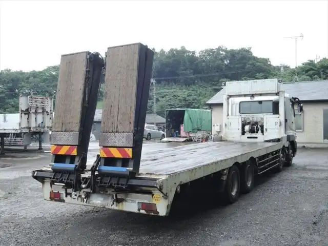 三菱 スーパーグレート 大型 車両重機運搬 ラジコン ウインチの中古トラック画像3