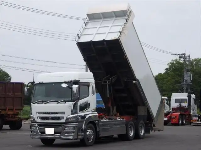 三菱 スーパーグレート 大型 ダンプ 土砂禁 ハイルーフ の中古トラック【車両No.147467】