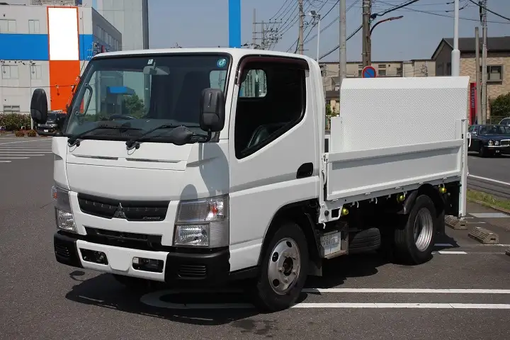 三菱 キャンター 小型 平ボディ パワーゲート TKG-FBA50の中古トラック画像1