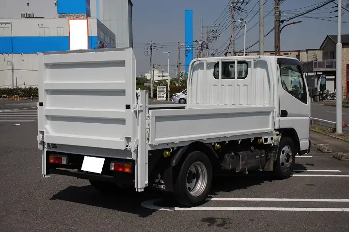 三菱 キャンター 小型 平ボディ パワーゲート TKG-FBA50の中古トラック画像3