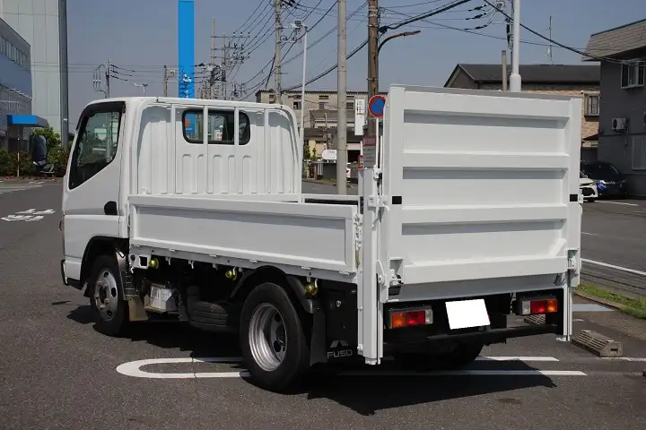 三菱 キャンター 小型 平ボディ パワーゲート TKG-FBA50の中古トラック画像4