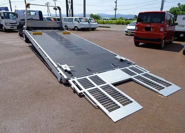 いすゞ エルフ 小型 車両重機運搬 ラジコン ウインチの中古トラック画像5