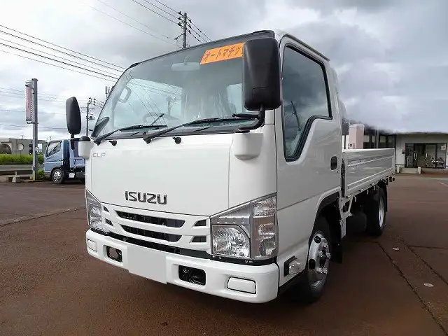 いすゞ エルフ 小型 平ボディ 床鉄板 TPG-NJR85Aの中古トラック画像1