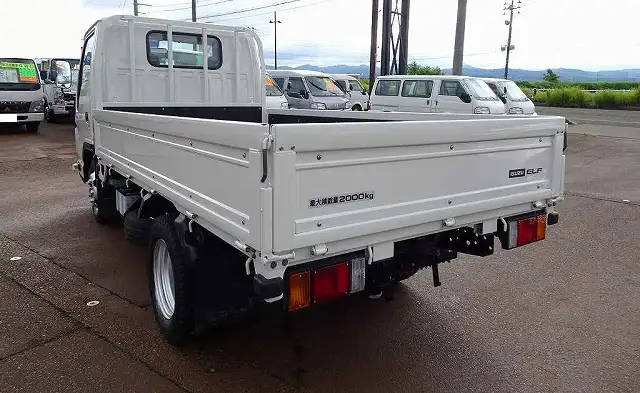 いすゞ エルフ 小型 平ボディ 床鉄板 TPG-NJR85Aの中古トラック画像3