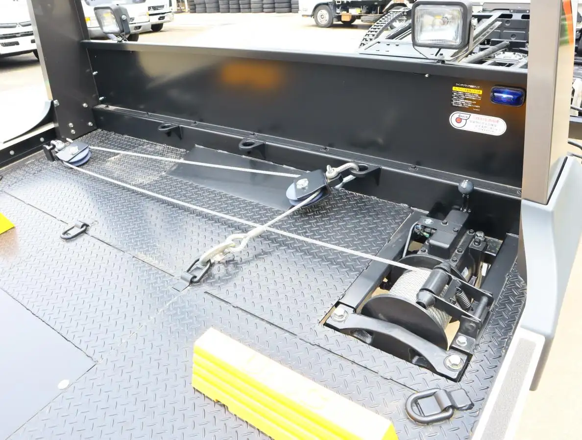 日野 デュトロ 小型 車両重機運搬 ラジコン ウインチの中古トラック画像8