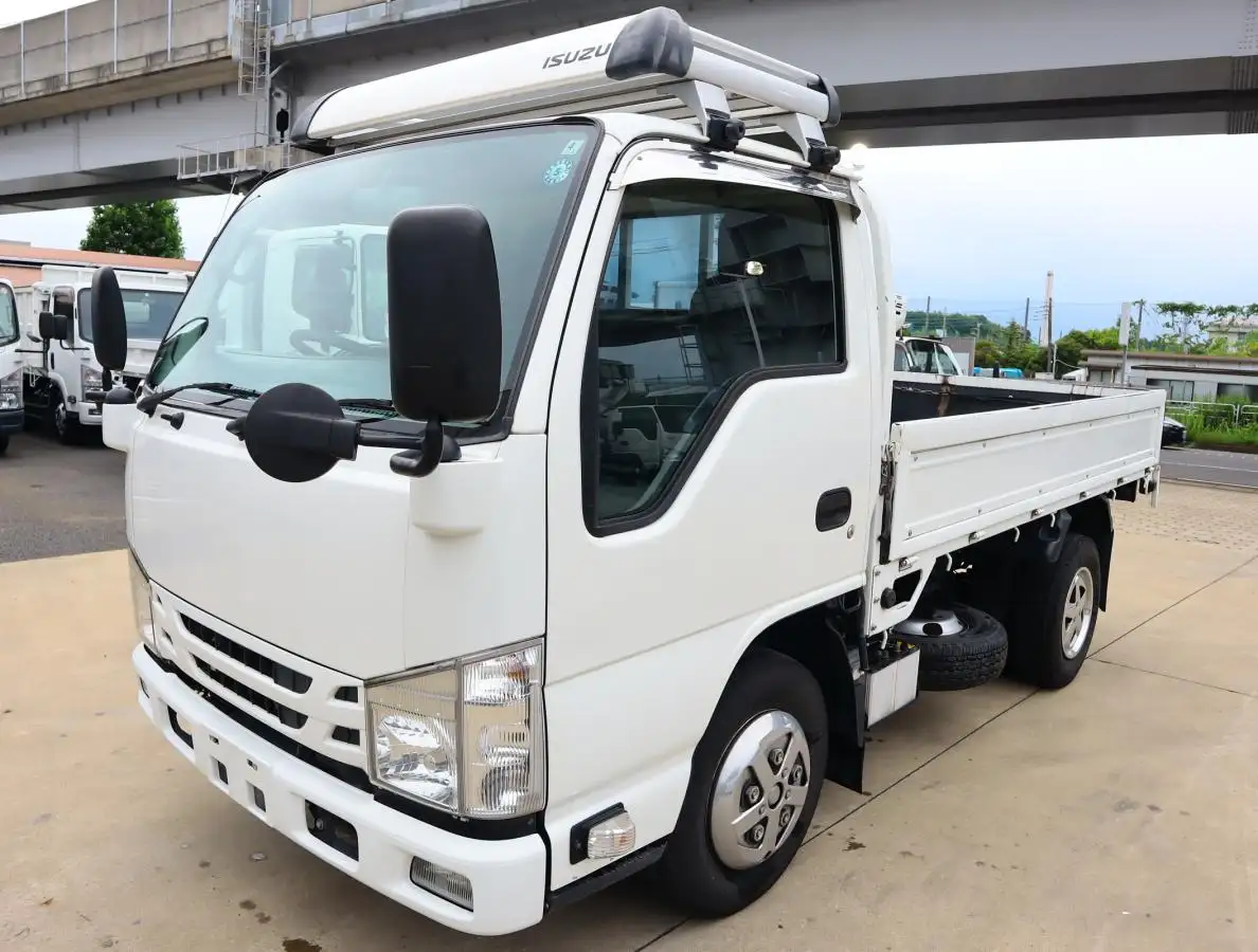 いすゞ エルフ 小型 平ボディ TRG-NJR85A H30の中古トラック画像1