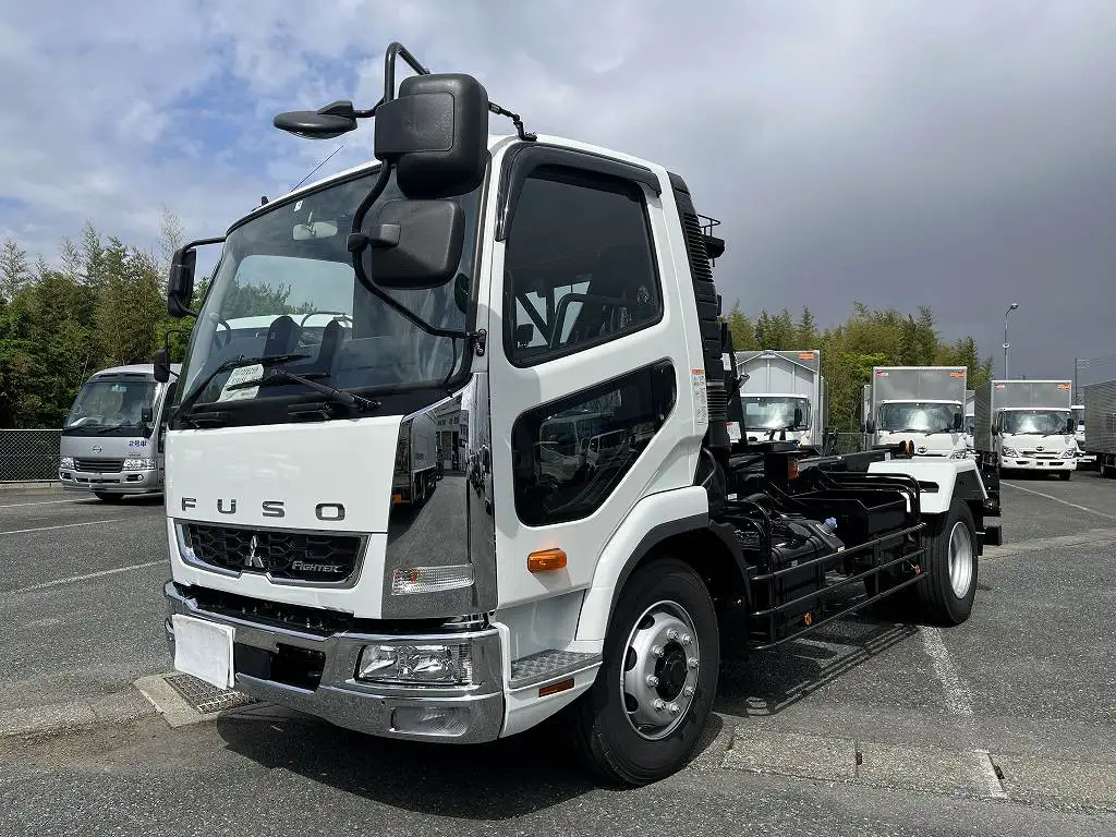 三菱 ファイター 中型/増トン アームロール シングルホイスト 2KG-FK72FZの中古トラック画像1