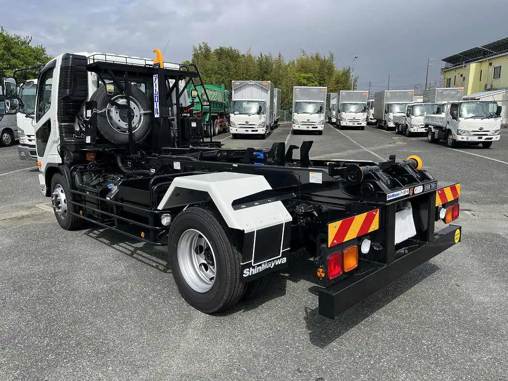 三菱 ファイター 中型/増トン アームロール シングルホイスト 2KG-FK72FZの中古トラック画像5