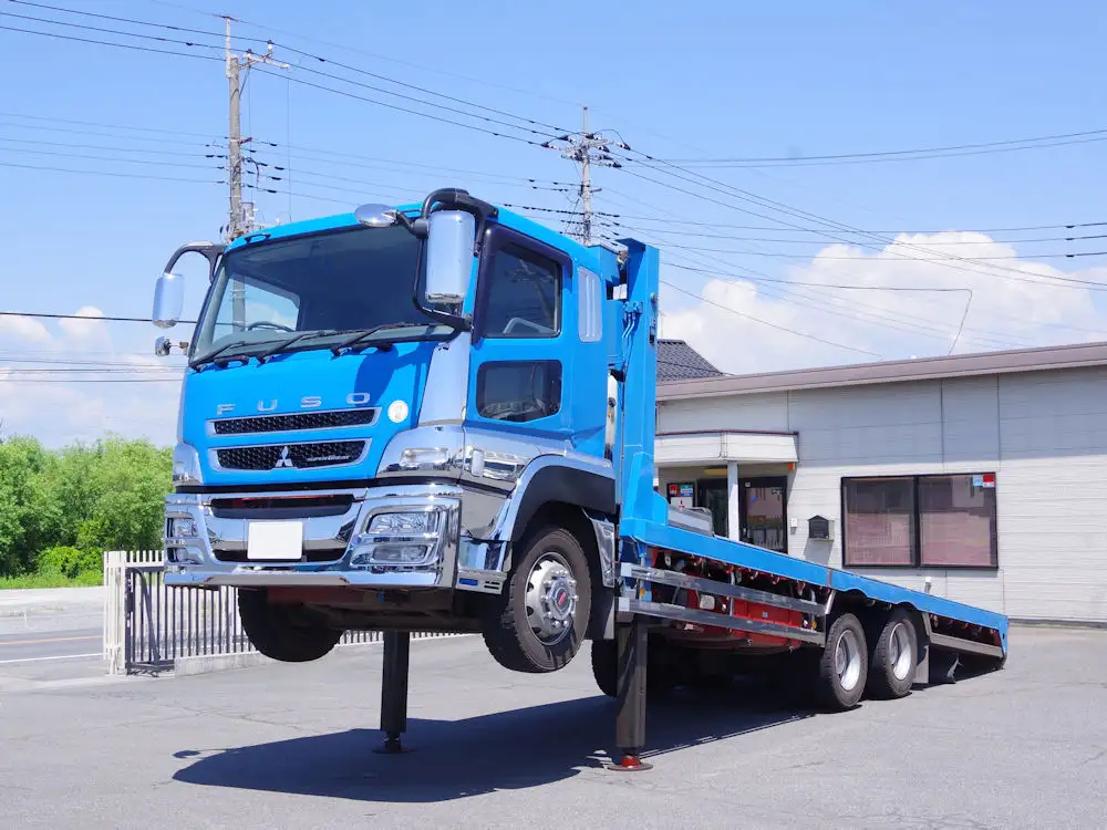 三菱 スーパーグレート 大型 車両重機運搬 ラジコン ウインチの中古トラック画像1
