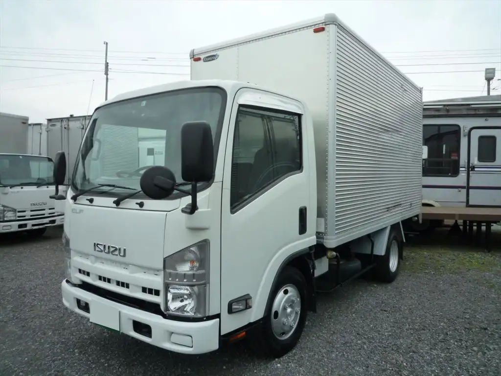 いすゞ エルフ 小型 アルミバン ジョルダー TKG-NMR85Nの中古トラック画像1
