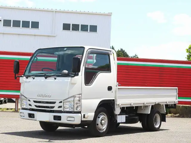 いすゞ エルフ 小型 平ボディ TRG-NHR85A H30の中古トラック画像1