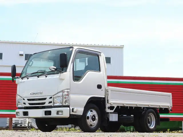 いすゞ エルフ 小型 平ボディ TRG-NJR85A H30の中古トラック画像1