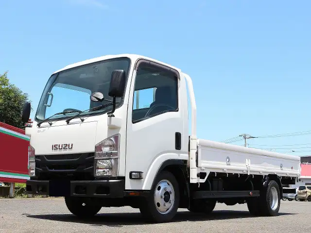 いすゞ エルフ 小型 平ボディ TPG-NLR85AR H29の中古トラック画像1