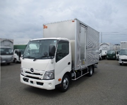 日野 デュトロ 小型 アルミバン パワーゲート サイドドア の中古トラック【車両No.147547】