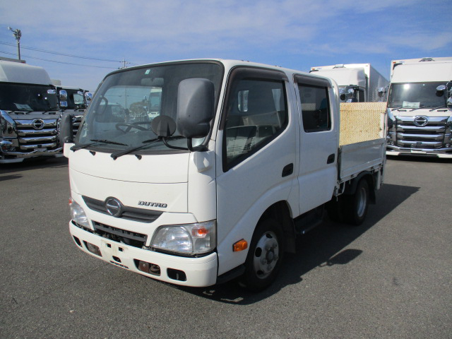 日野 デュトロ 小型 平ボディ パワーゲート TKG-XZU605M の中古トラック【車両No.107345】