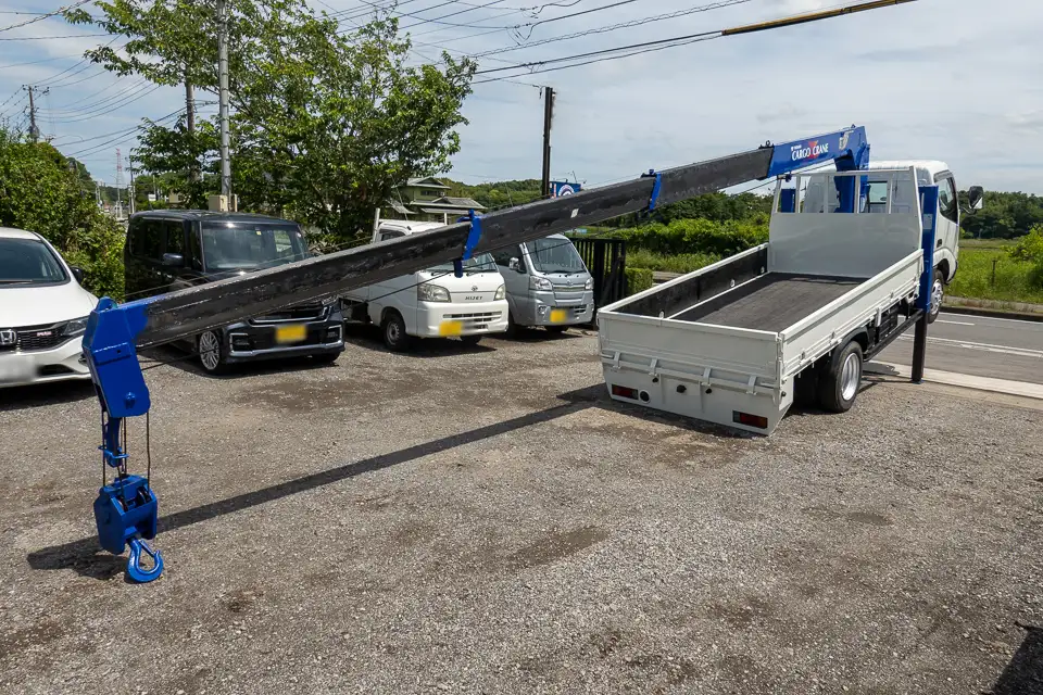 トヨタ ダイナ 小型 車両重機運搬 4段クレーン ラジコンの中古トラック画像7