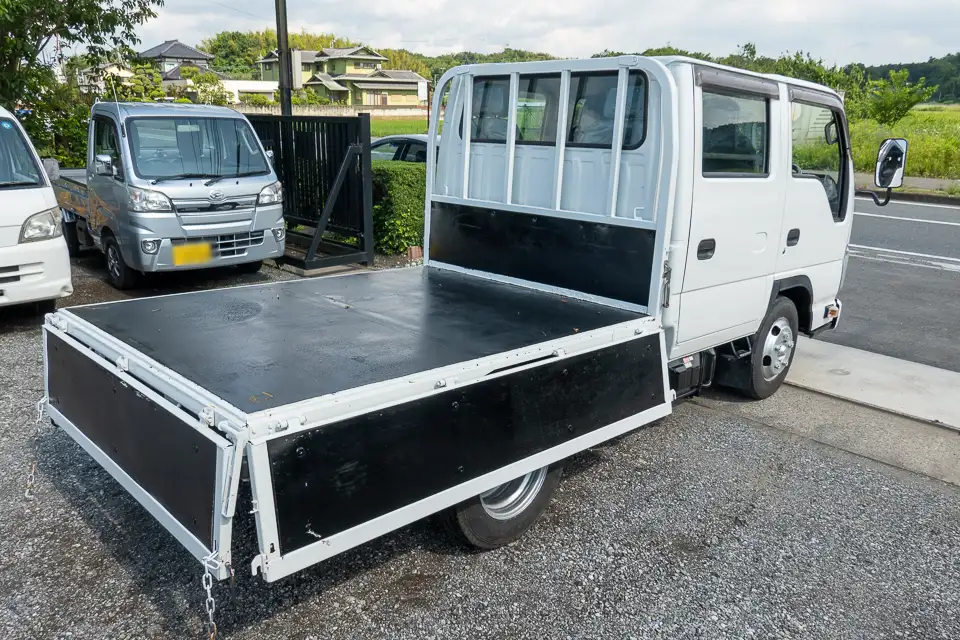マツダ タイタン 小型 平ボディ Wキャブ TRG-LJR85の中古トラック画像8