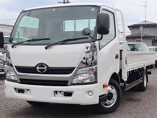 日野 デュトロ 小型 平ボディ ワイドロング TKG-XZU710M