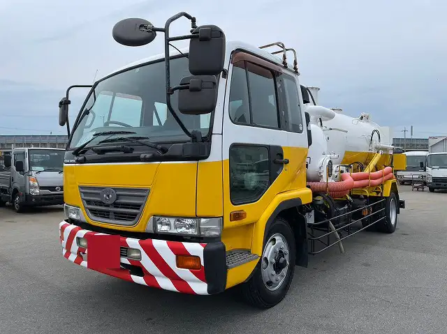 日産UD コンドル 中型/増トン タンク車 汚泥吸引車 KL-PK25Aの中古トラック画像1