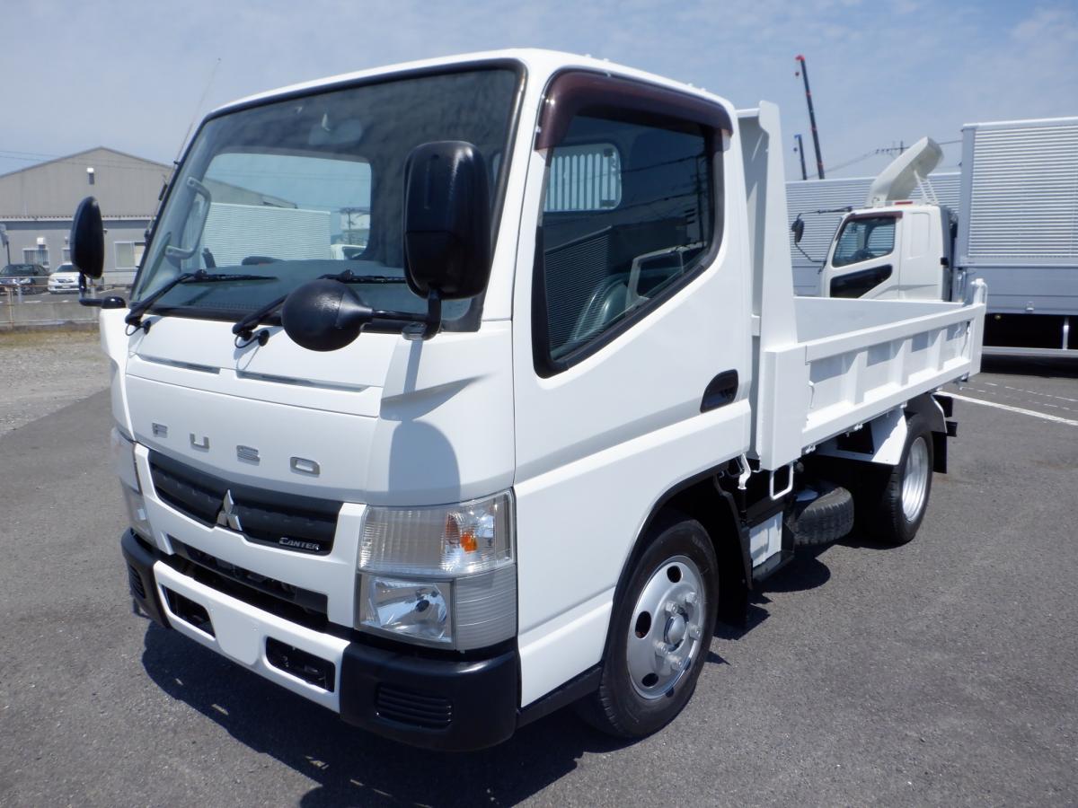 三菱 キャンター 小型 ダンプ TKG-FBA60 H28｜画像1