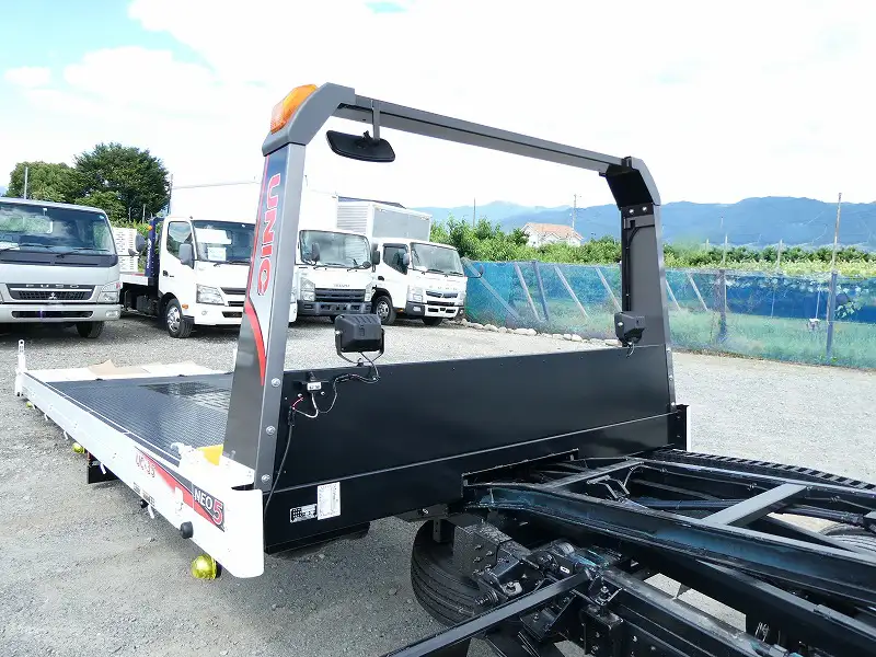 三菱 キャンター 小型 車両重機運搬 ラジコン ウインチの中古トラック画像14