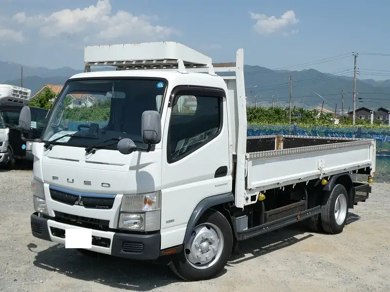 三菱 キャンター 小型 平ボディ 床鉄板 TPG-FEA80の中古トラック画像1