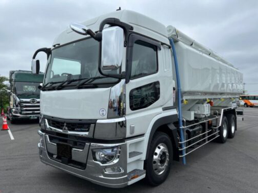 三菱 スーパーグレート 大型 タンク車 バルク 2KG-FV70HY｜画像1