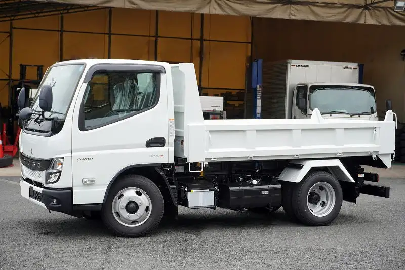 三菱 キャンター 小型 ダンプ ローダー 強化 の中古トラック【車両No.147841】