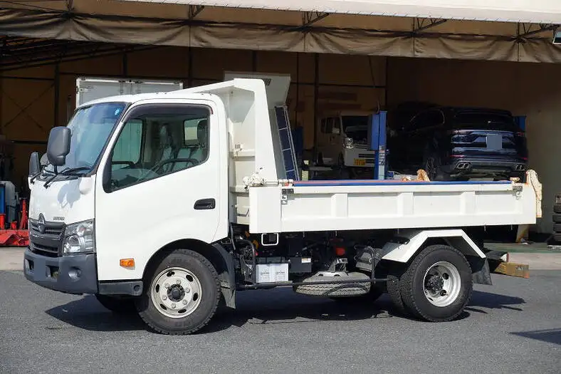 日野 デュトロ 小型 ダンプ ローダー 強化の中古トラック画像1