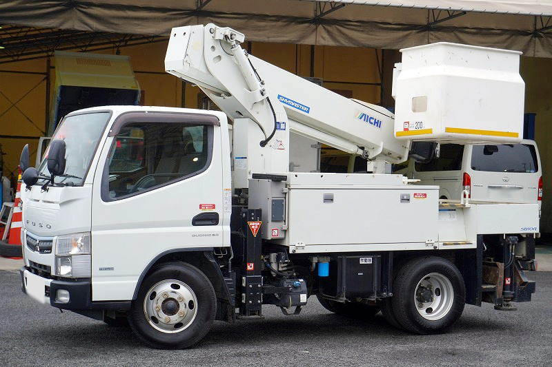 三菱 キャンター 小型 高所・建柱車 高所作業車 TPG-FEA50