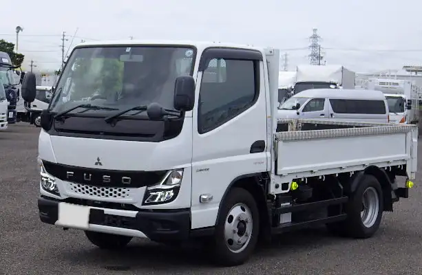 三菱 キャンター 小型 平ボディ 床鉄板 カスタムの中古トラック画像1