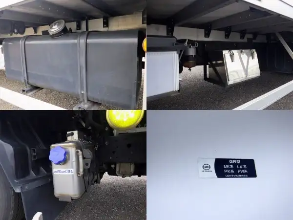 日産UD コンドル 中型/増トン ウイング パワーゲート ベッドの中古トラック画像16