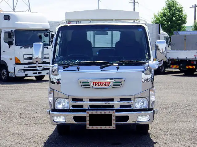 いすゞ エルフ 小型 平ボディ 床鉄板 SKG-NJR85Aの中古トラック画像2