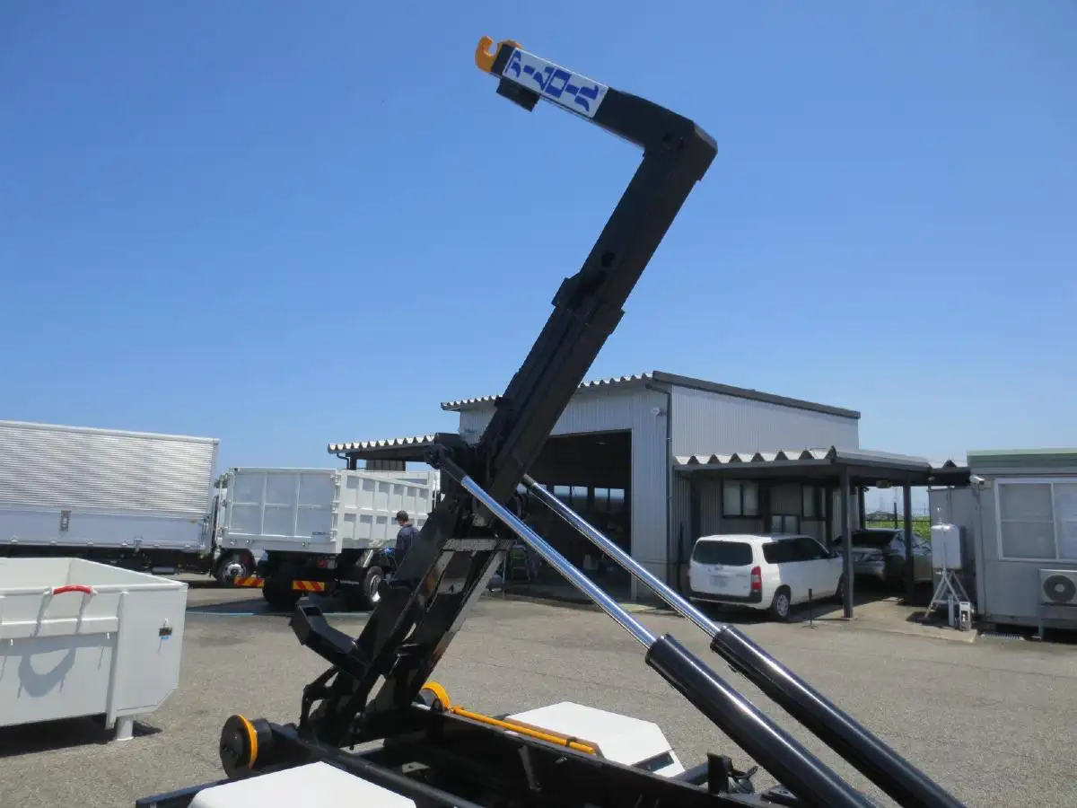 日野 デュトロ 小型 アームロール コンテナ付き ツインホイストの中古トラック画像11