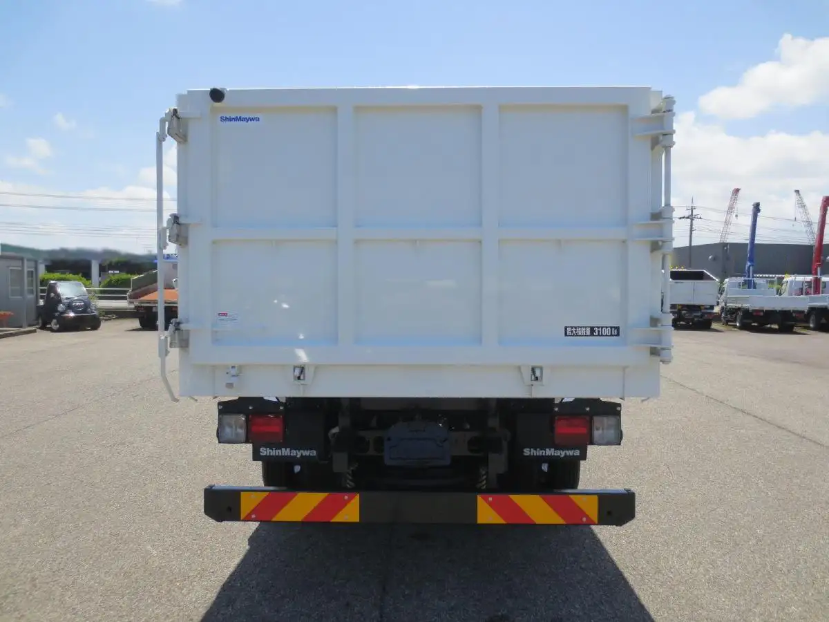 日野 レンジャー 中型/増トン ダンプ 土砂禁 ステンレス張りの中古トラック画像6