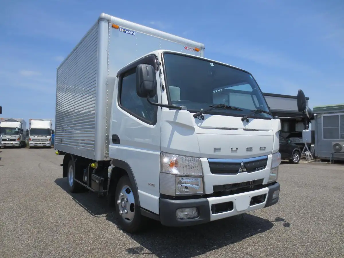 三菱 キャンター 小型 アルミバン TPG-FBA20 H29の中古トラック画像2